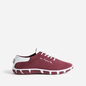 Tennis TBS bordeaux en mesh - Baskets / Tennis Femme | ERAM