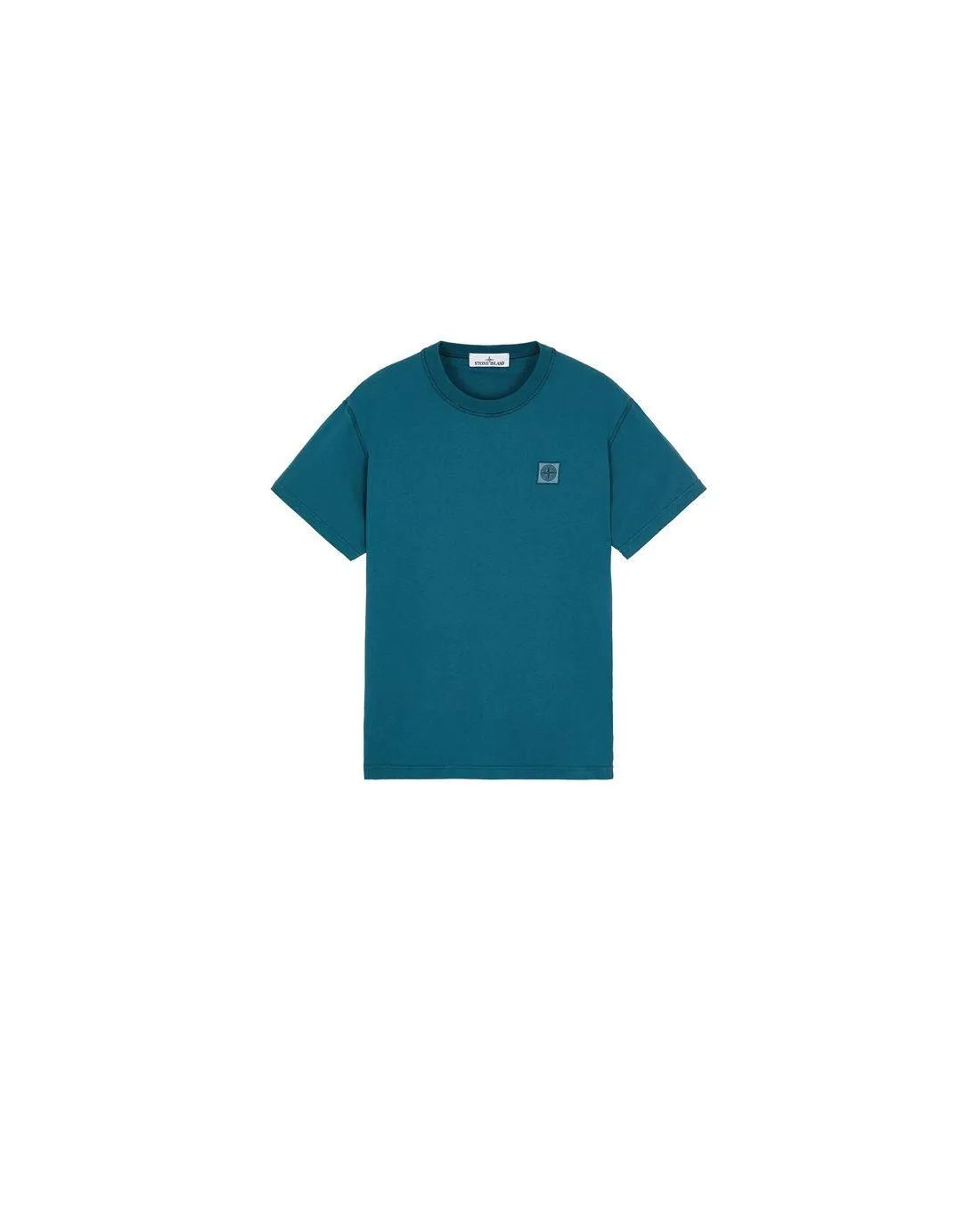 TSHIRT 23757 BLEU PETROLE - Stone Island  | Chez Maman Rouen