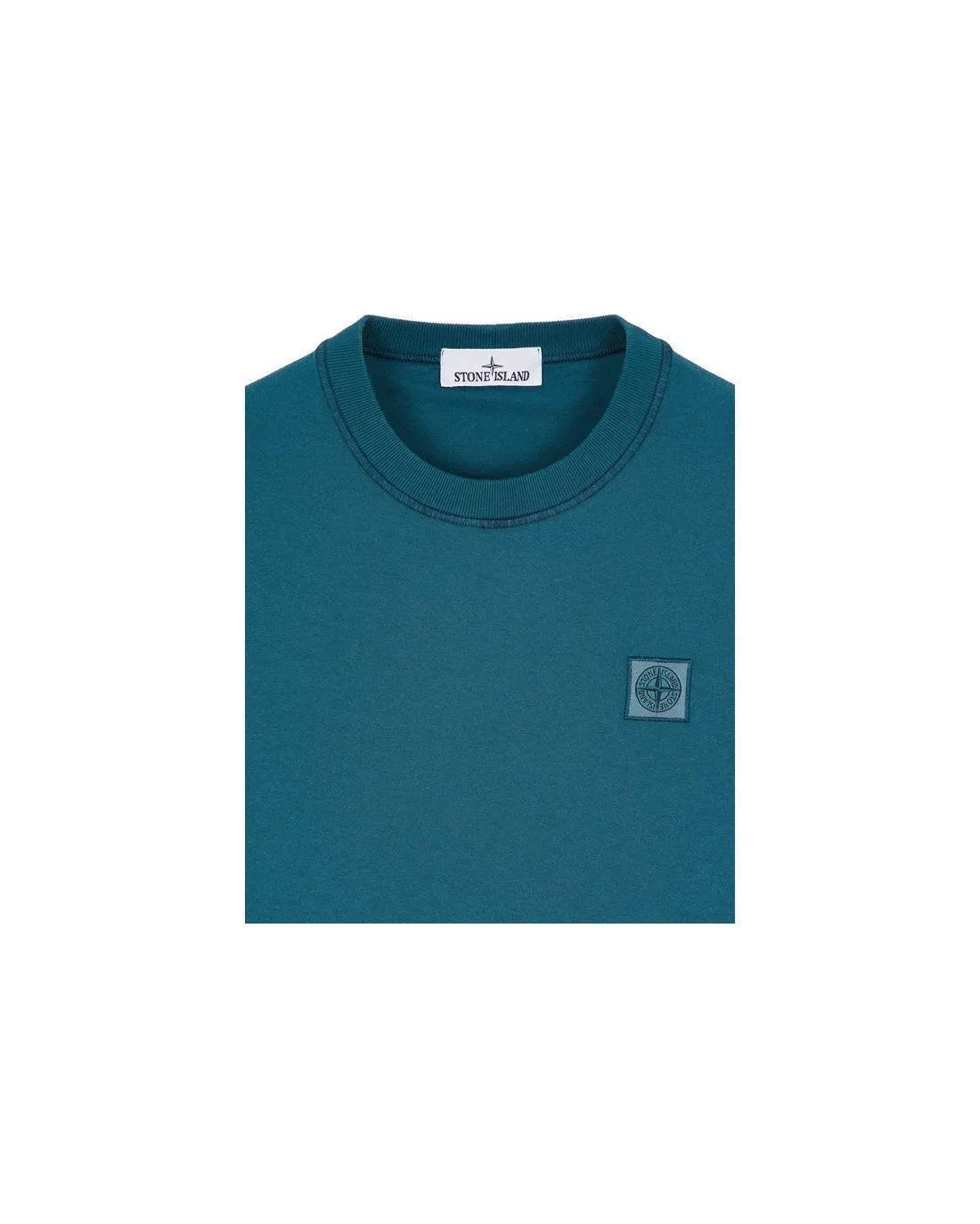 TSHIRT 23757 BLEU PETROLE - Stone Island  | Chez Maman Rouen