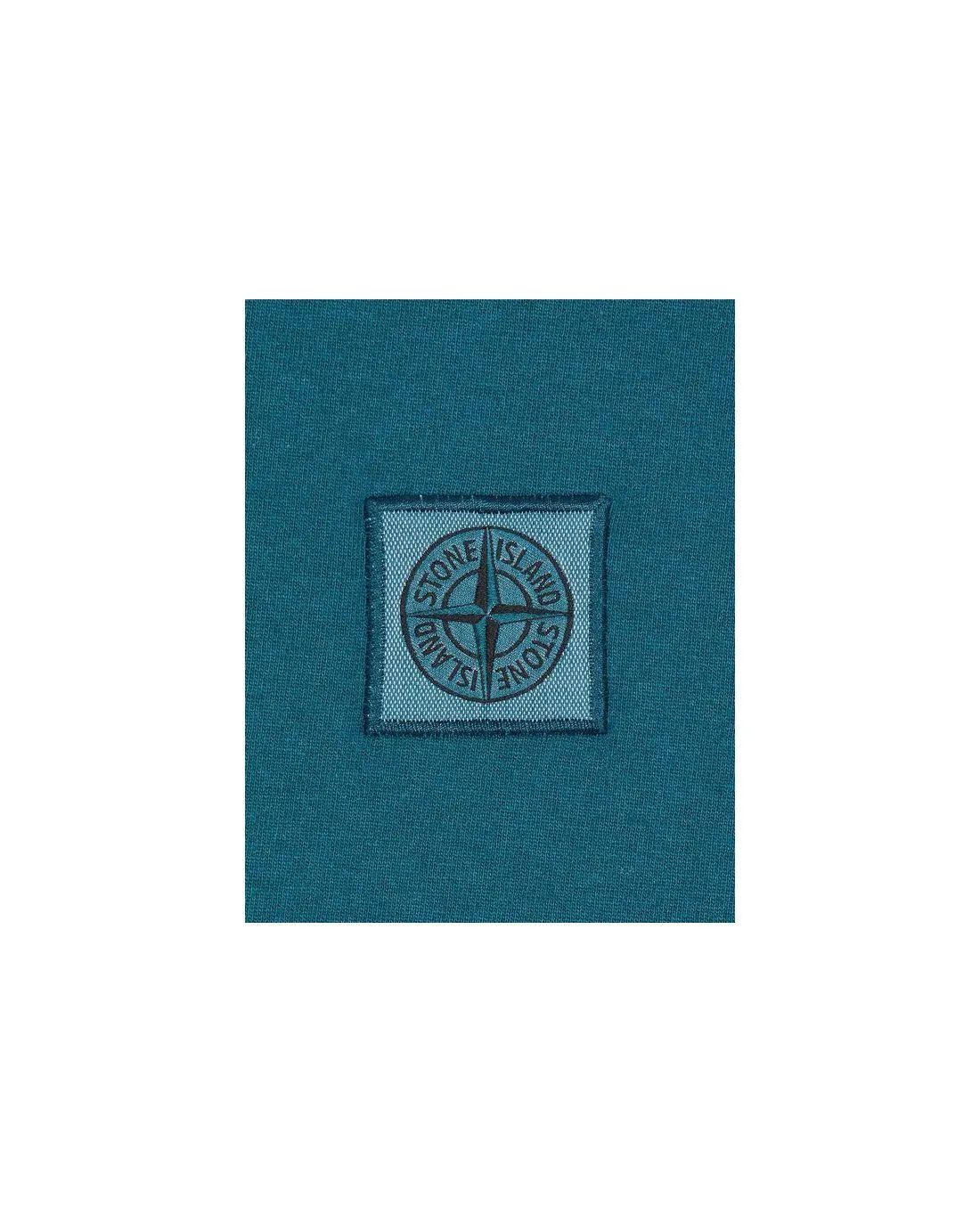 TSHIRT 23757 BLEU PETROLE - Stone Island  | Chez Maman Rouen